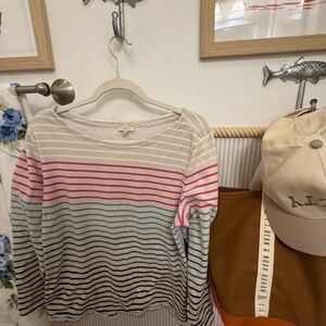Talbots Striped Long Sleeve Top – Women’s XL